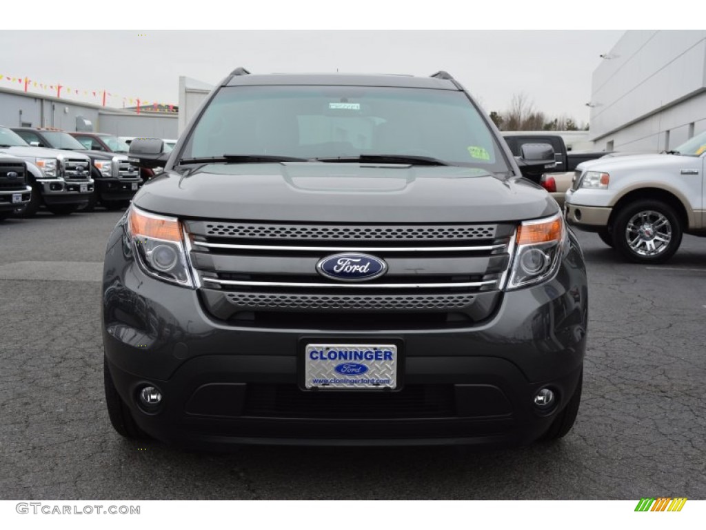 2015 Explorer Limited - Magnetic / Medium Light Stone photo #4