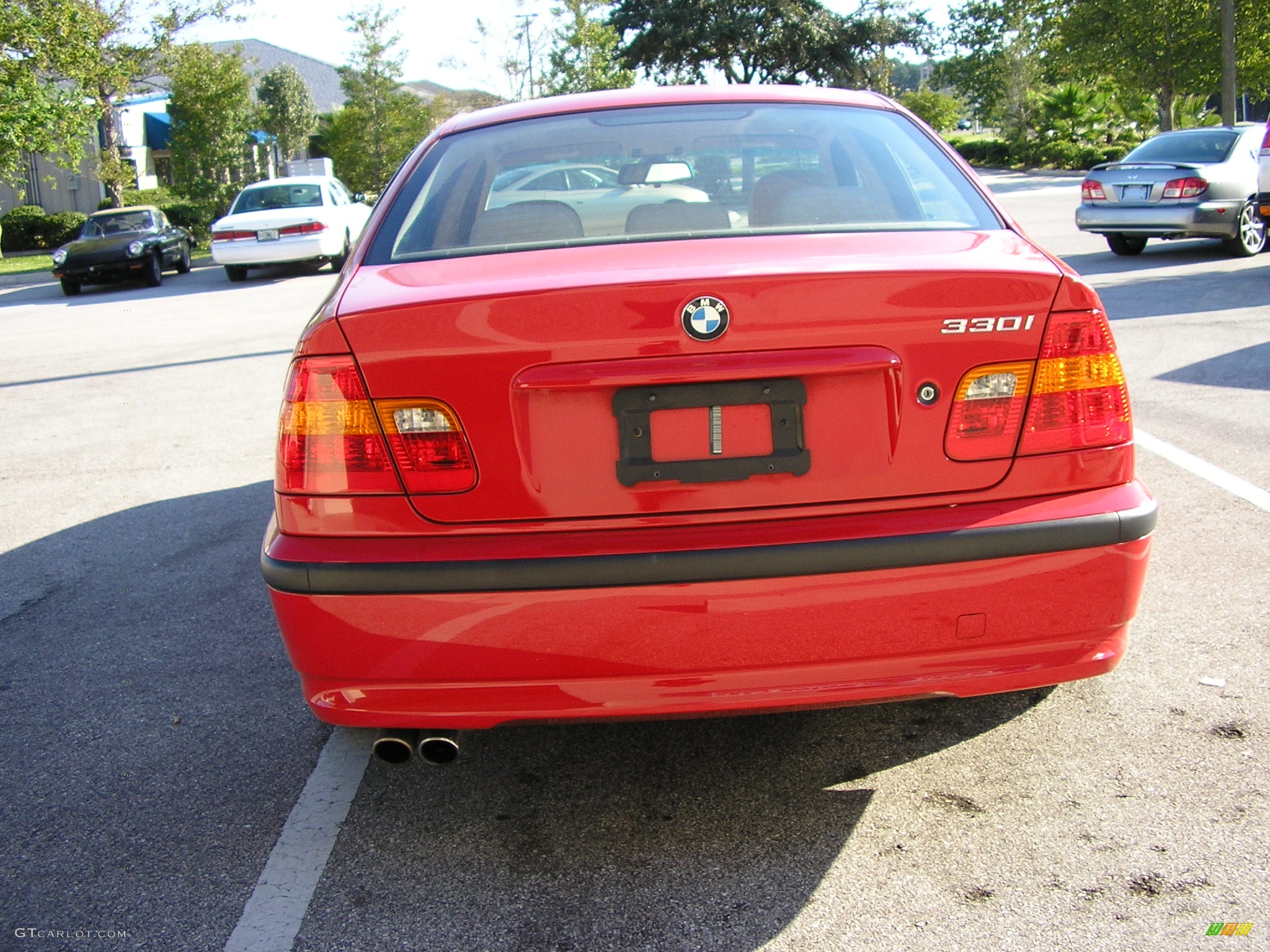 2004 5 Series 530i Sedan - Bright Red / Beige photo #5