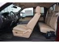 Pale Adobe 2014 Ford F150 XLT SuperCab 4x4 Interior Color