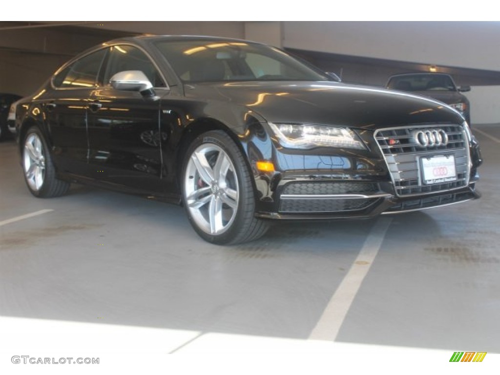 2015 S7 4.0 TFSI quattro - Brilliant Black / Black Perforated Valcona photo #1