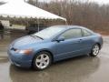 Atomic Blue Metallic 2007 Honda Civic EX Coupe