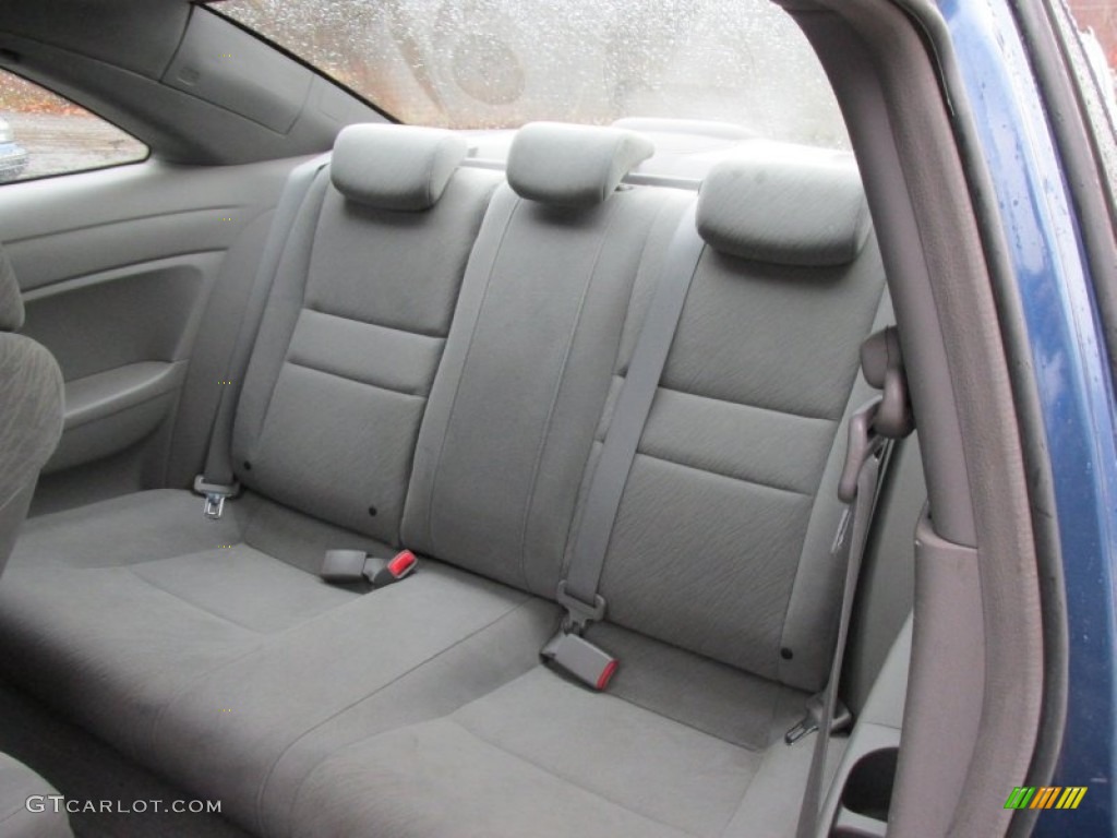 2007 Civic EX Coupe - Atomic Blue Metallic / Gray photo #20
