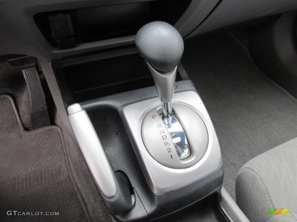 2007 Civic EX Coupe - Atomic Blue Metallic / Gray photo #25