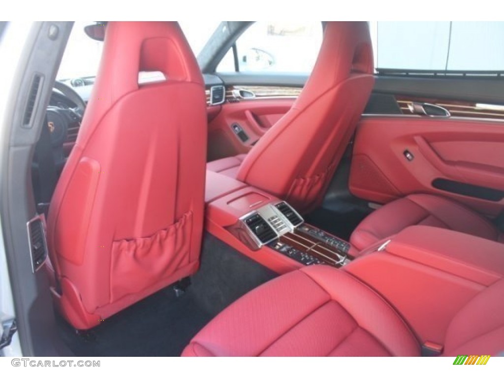 2014 Porsche Panamera Turbo Executive Rear Seat Photo #99579439