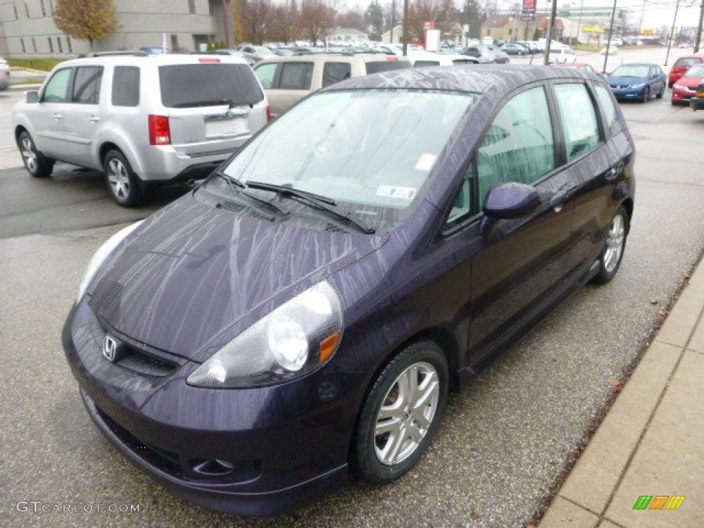 Blackberry Pearl 2008 Honda Fit Sport Exterior Photo #99579619