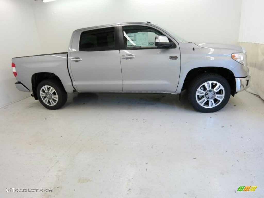 2015 Tundra 1794 Edition CrewMax - Silver Sky Metallic / 1794 Edition Premium Brown Leather photo #1