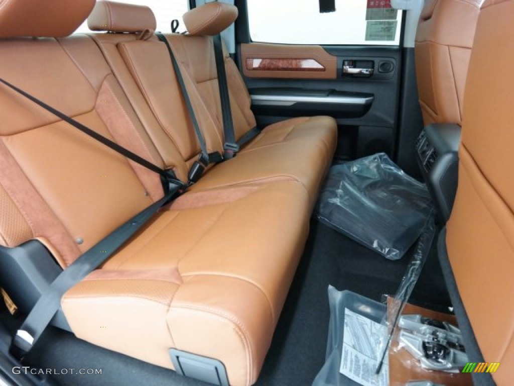 2015 Toyota Tundra 1794 Edition CrewMax Rear Seat Photos