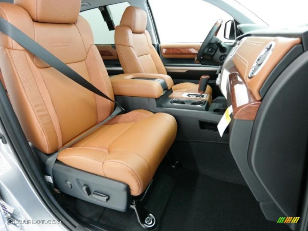 2015 Tundra 1794 Edition CrewMax - Silver Sky Metallic / 1794 Edition Premium Brown Leather photo #10