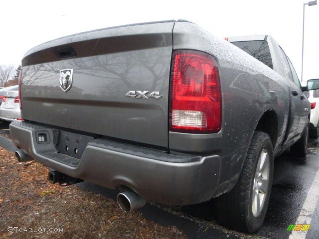 2012 Ram 1500 ST Quad Cab 4x4 - Mineral Gray Metallic / Dark Slate Gray/Medium Graystone photo #5