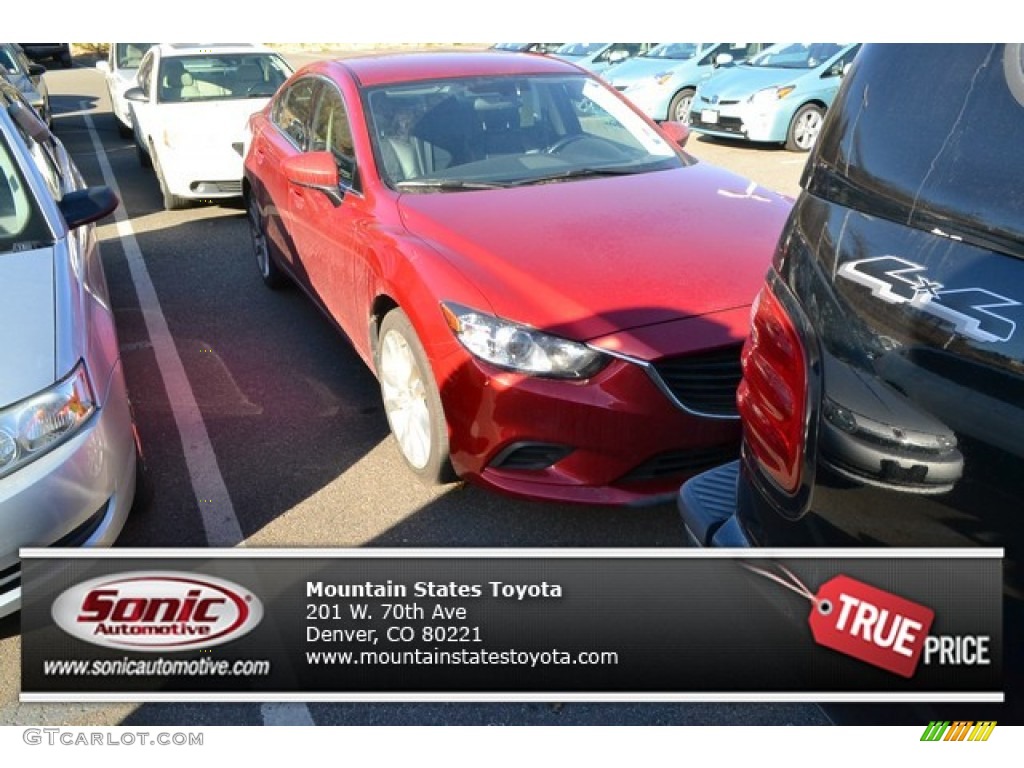 2014 MAZDA6 Touring - Soul Red Mica / Black photo #1