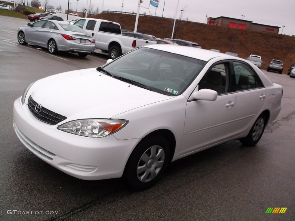 Super White 2003 Toyota Camry LE Exterior Photo #99582535