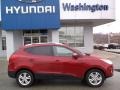 Garnet Red - Tucson GLS AWD Photo No. 2