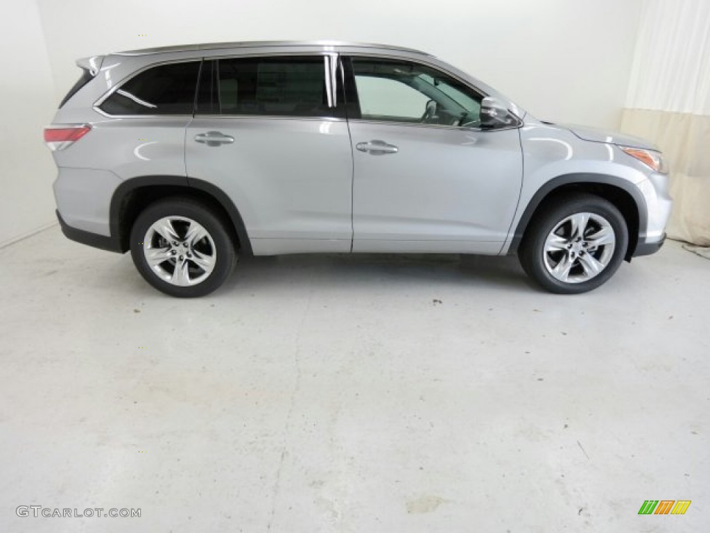 2015 Highlander Limited - Silver Sky Metallic / Black photo #1