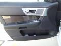 Warm Charcoal/Warm Charcoal 2015 Jaguar XF Supercharged Door Panel