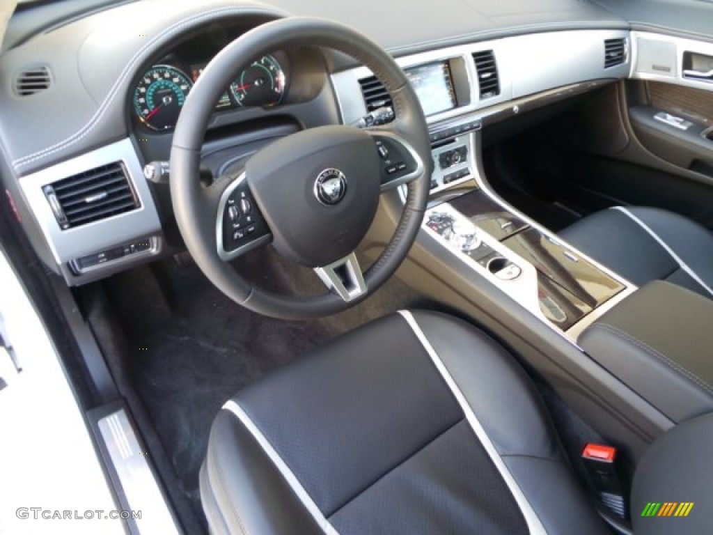 Warm Charcoal/Warm Charcoal Interior 2015 Jaguar XF Supercharged Photo #99587488