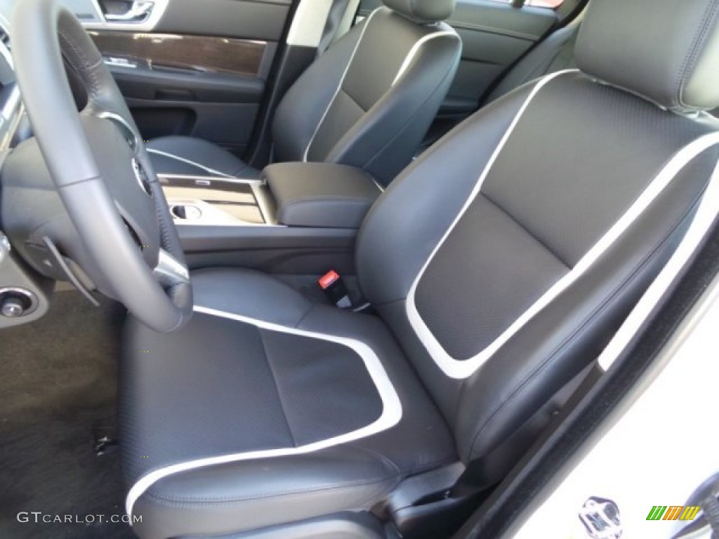 2015 Jaguar XF Supercharged Front Seat Photo #99587503