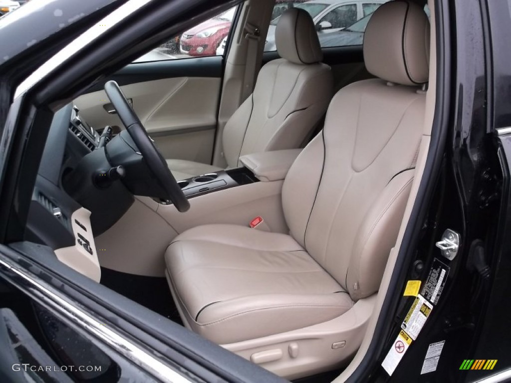 Ivory Interior 2011 Toyota Venza V6 AWD Photo #99588361
