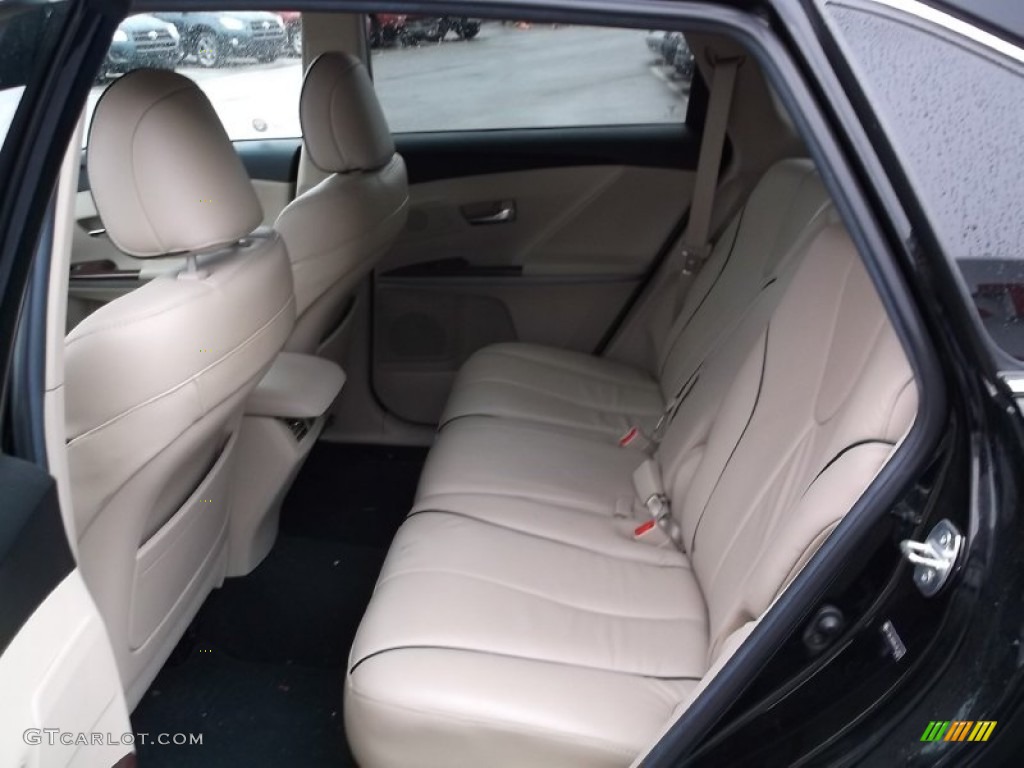 2011 Toyota Venza V6 AWD Rear Seat Photos