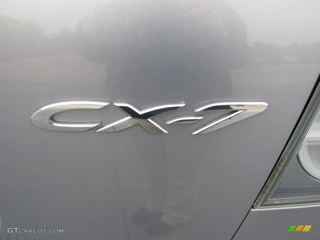 2007 CX-7 Grand Touring - True Silver Metallic / Black photo #13