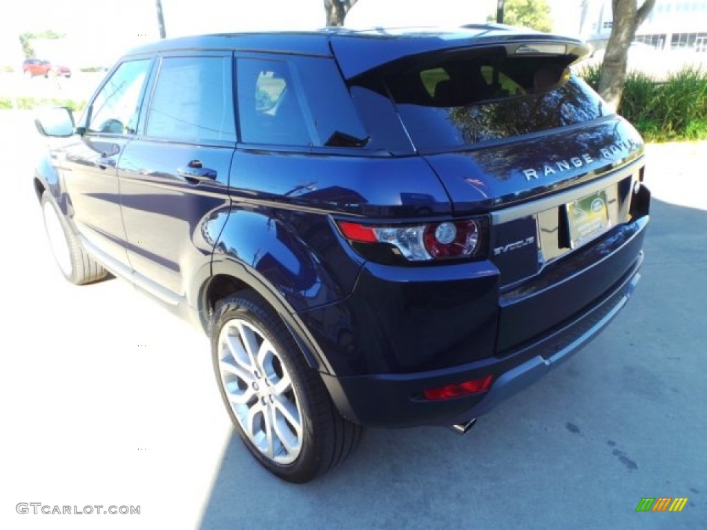 2015 Range Rover Evoque Pure Plus - Loire Blue Metallic / Ebony photo #5