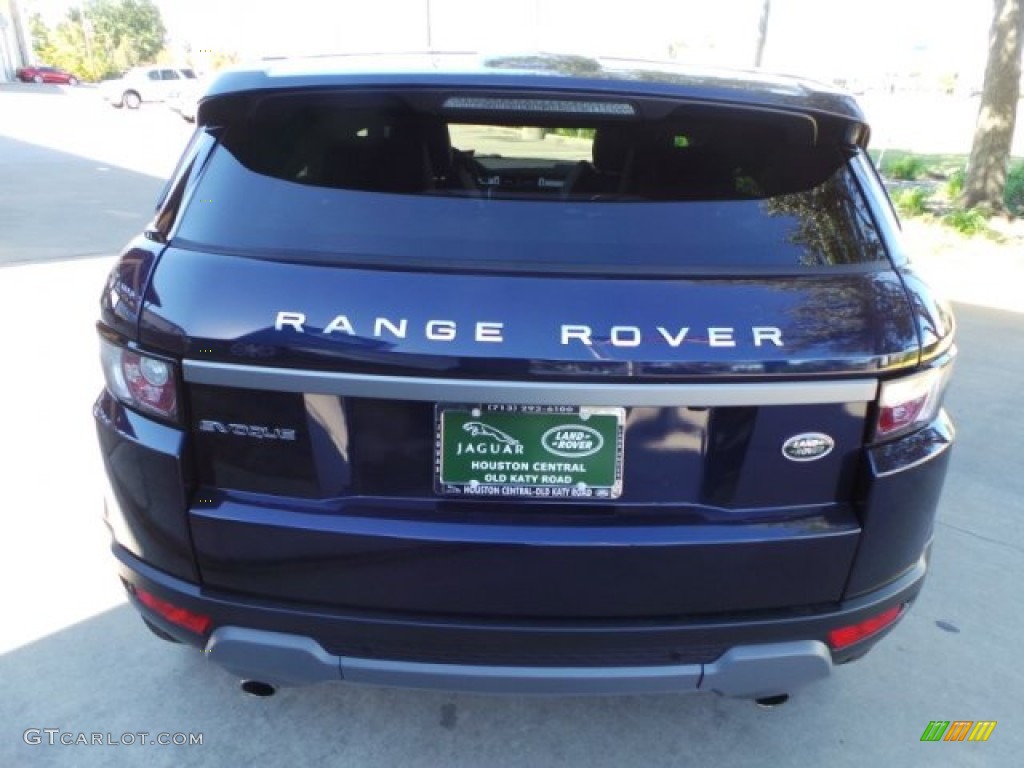 2015 Range Rover Evoque Pure Plus - Loire Blue Metallic / Ebony photo #6