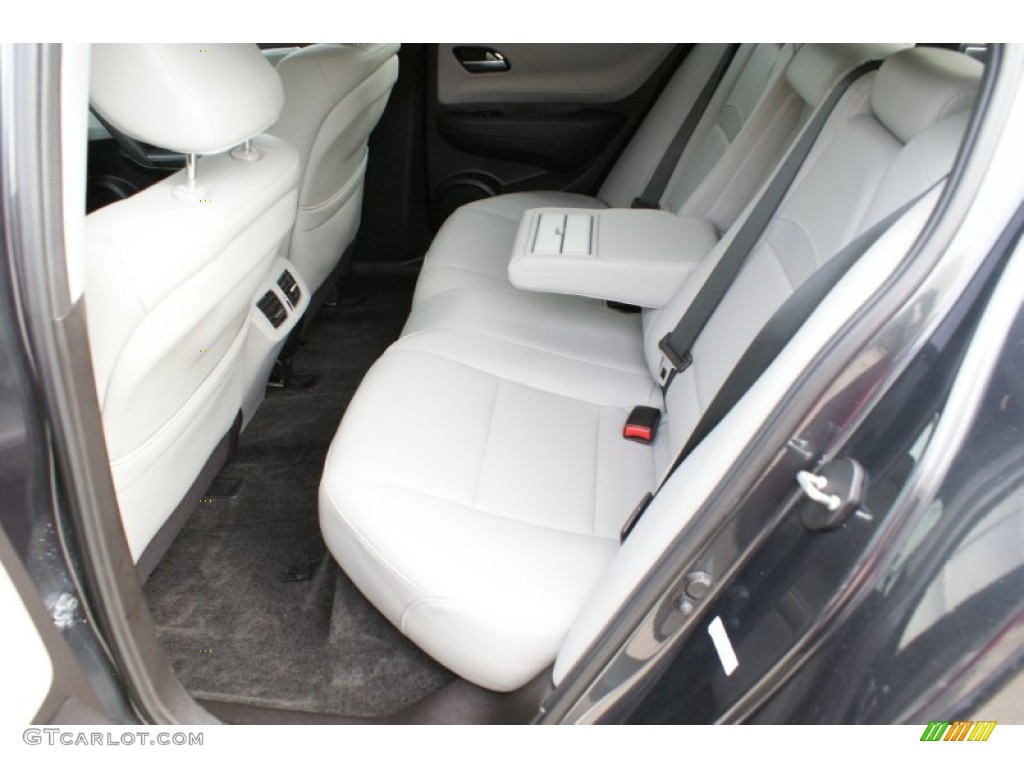 2013 Acura ZDX SH-AWD Rear Seat Photos