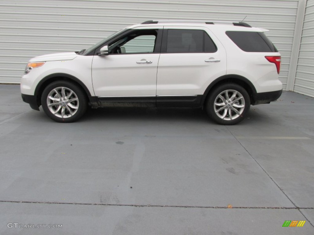 2015 Explorer Limited - White Platinum / Pecan photo #6