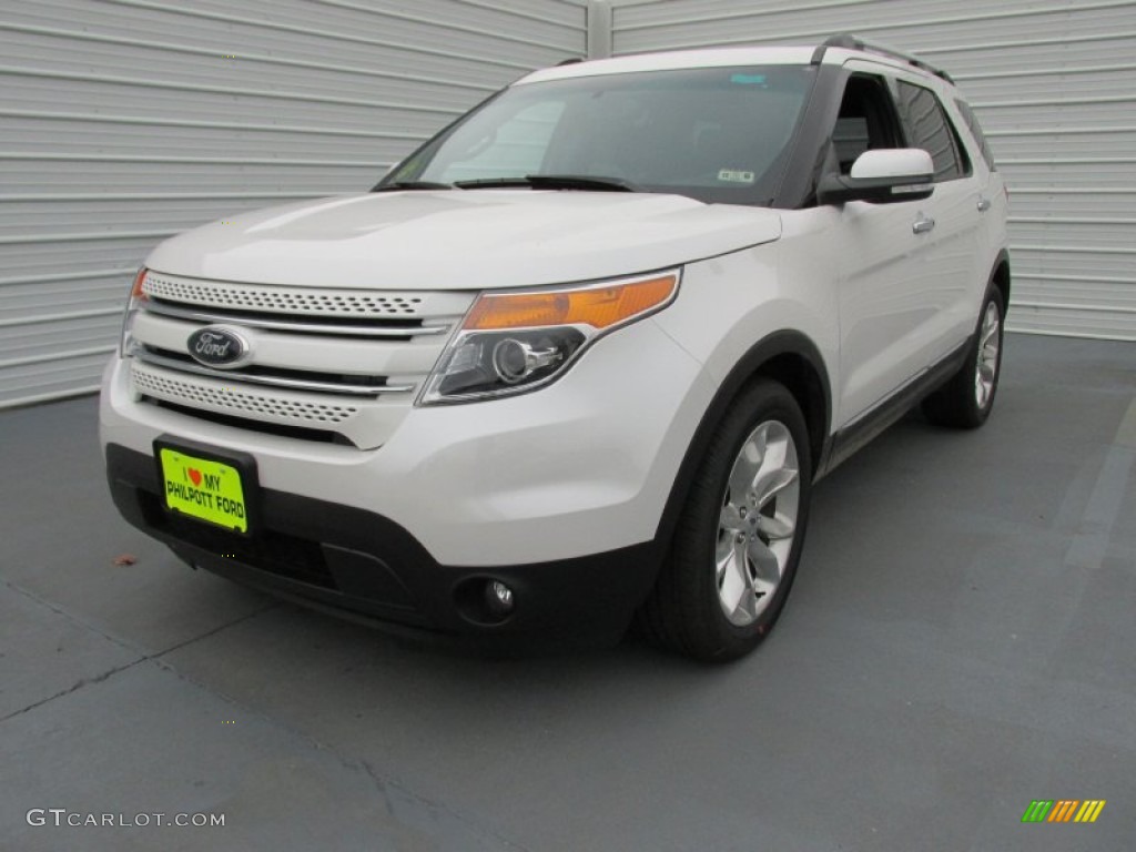 2015 Explorer Limited - White Platinum / Pecan photo #7