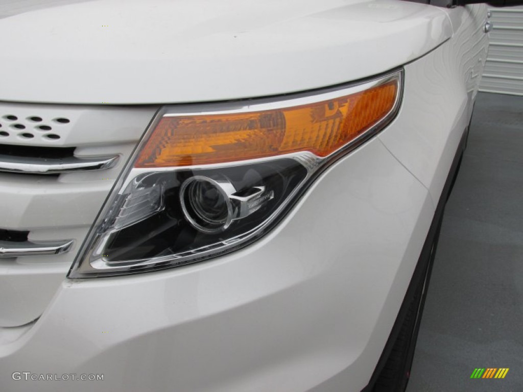 2015 Explorer Limited - White Platinum / Pecan photo #9