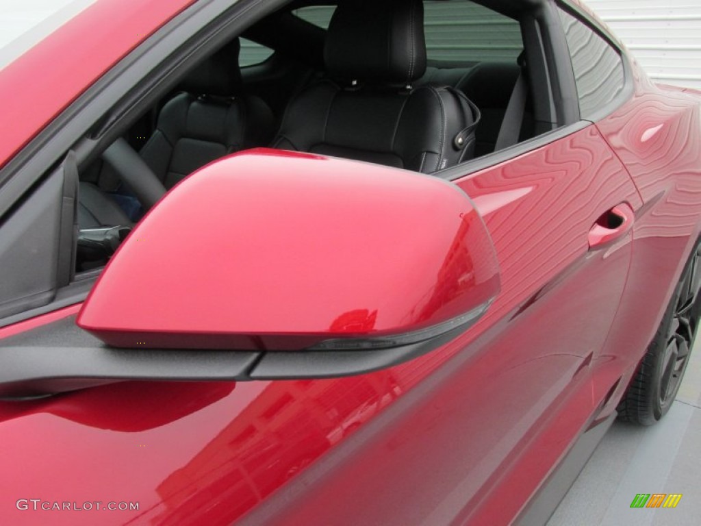 2015 Mustang EcoBoost Premium Coupe - Ruby Red Metallic / Ebony photo #12
