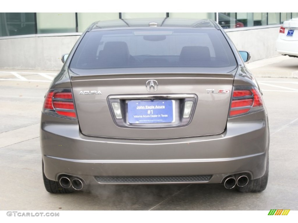 2007 TL 3.5 Type-S - Carbon Bronze Pearl / Ebony/Silver photo #7