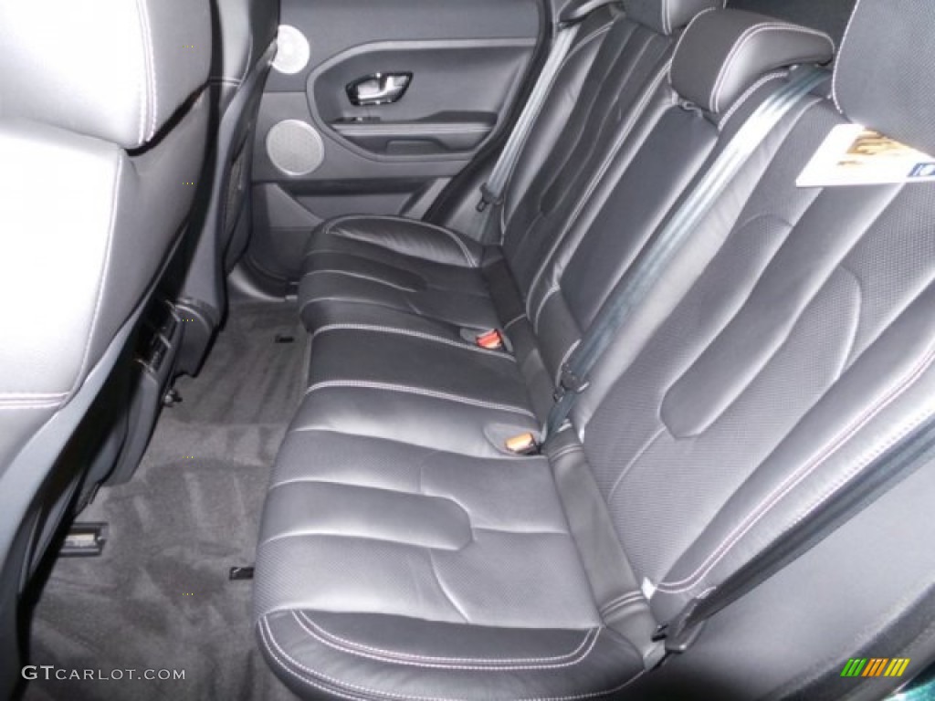 Dynamic Ebony Interior 2015 Land Rover Range Rover Evoque Dynamic Photo #99593977