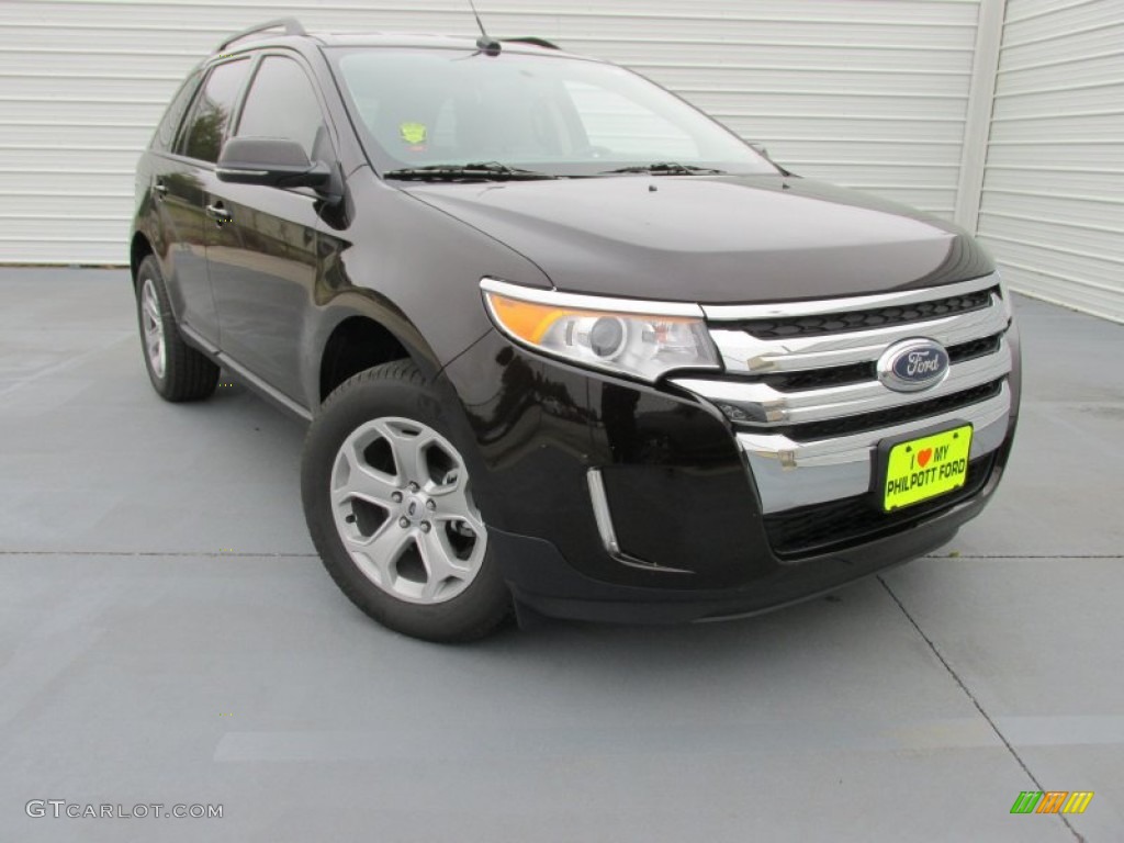 2014 Edge SEL - Kodiak Brown / Medium Light Stone photo #2