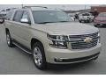 2015 Champagne Silver Metallic Chevrolet Suburban LTZ 4WD  photo #1