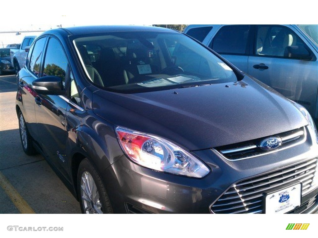 2015 C-Max Energi - Magnetic Metallic / Charcoal Black photo #1