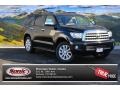 2015 Black Toyota Sequoia Platinum 4x4  photo #1