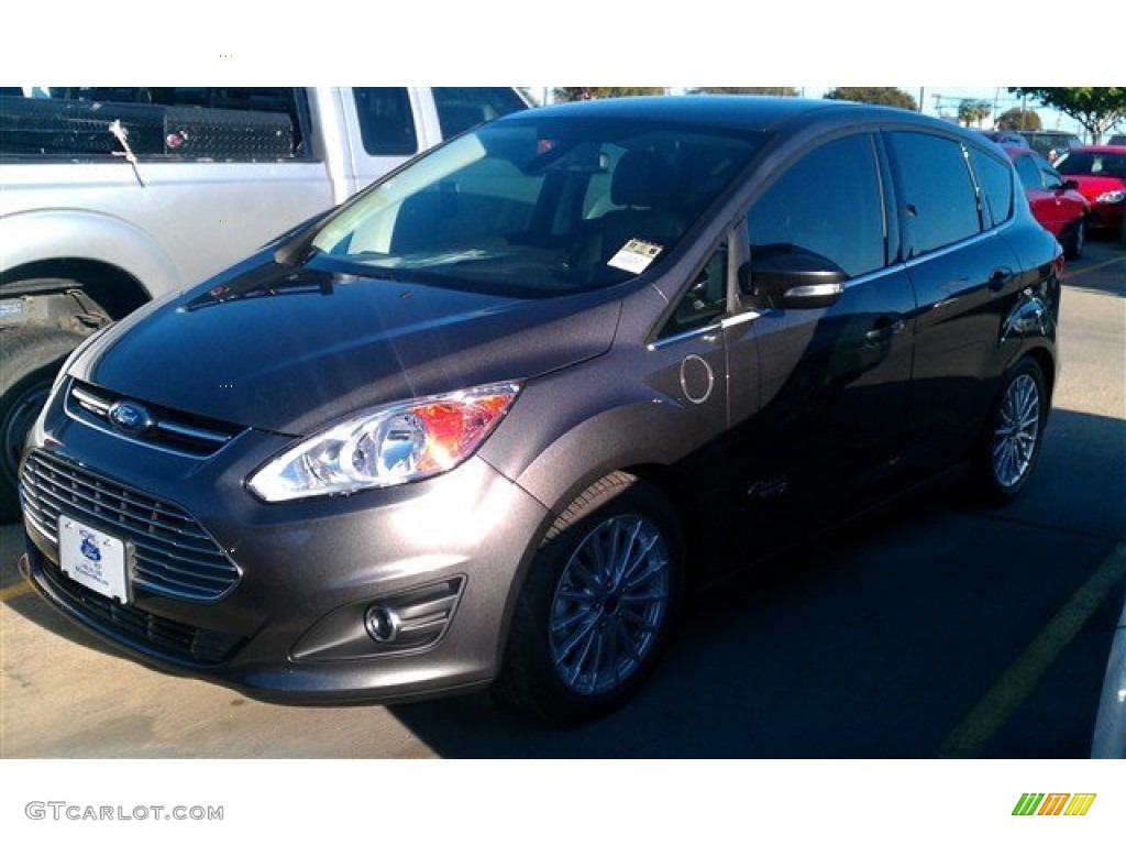 2015 C-Max Energi - Magnetic Metallic / Charcoal Black photo #22