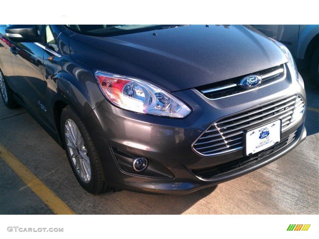 2015 C-Max Energi - Magnetic Metallic / Charcoal Black photo #26