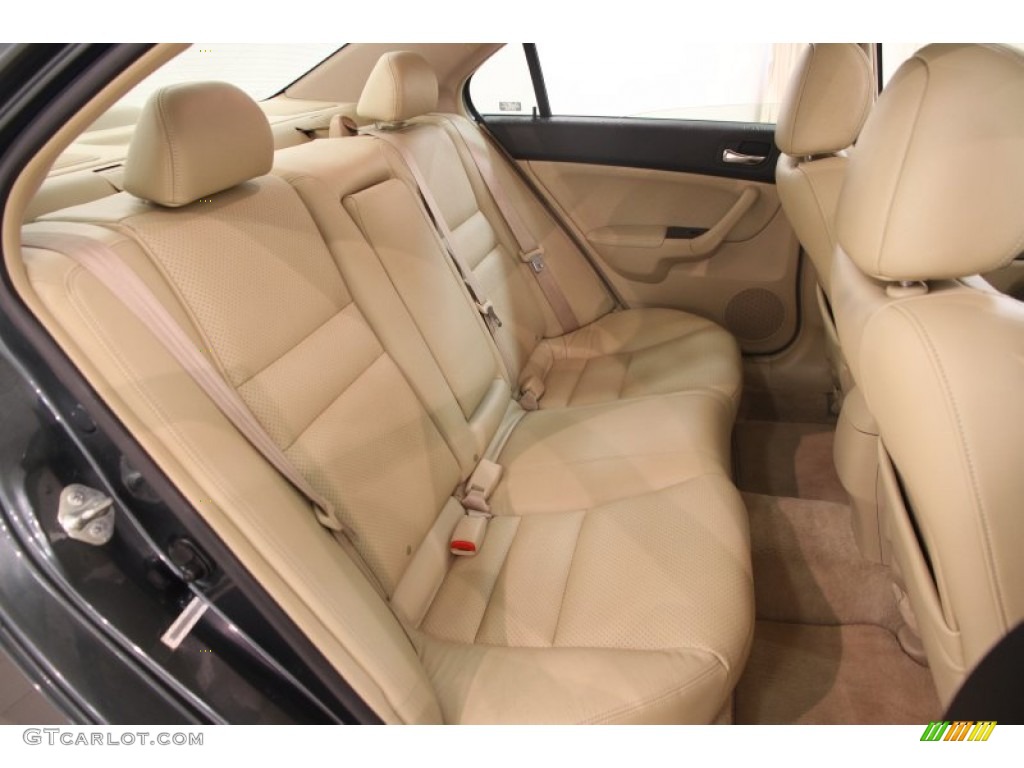 2008 Acura TSX Sedan Rear Seat Photos