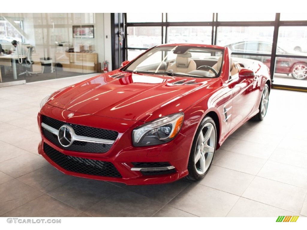 2014 Mars Red MercedesBenz SL 550 Roadster 99596937 Photo 2