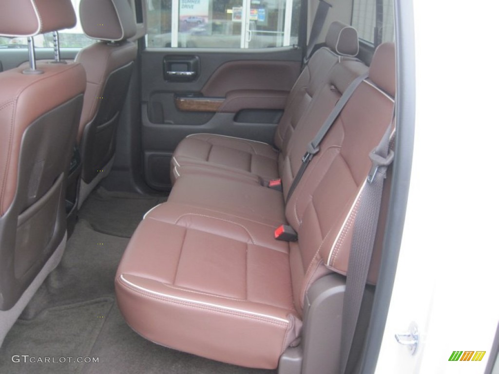 High Country Saddle Interior 2014 Chevrolet Silverado 1500 High Country Crew Cab 4x4 Photo #99600255