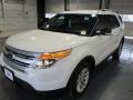 2015 Oxford White Ford Explorer XLT  photo #3