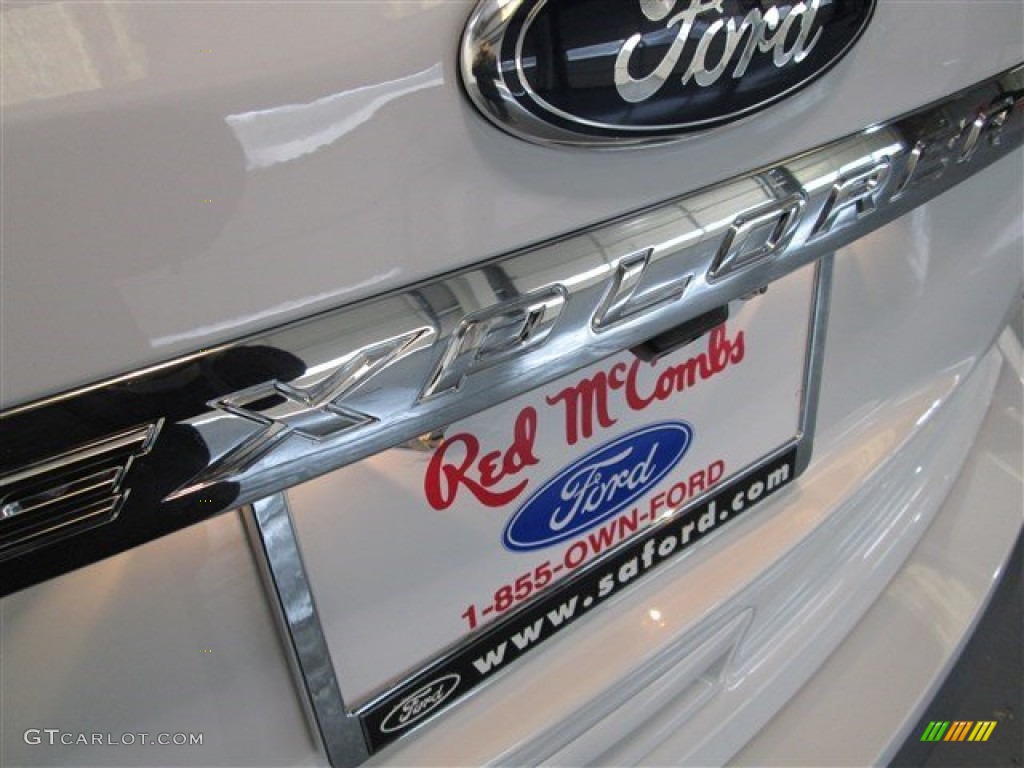 2015 Explorer XLT - Oxford White / Medium Light Stone photo #6