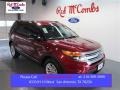 2015 Ruby Red Ford Explorer XLT  photo #1