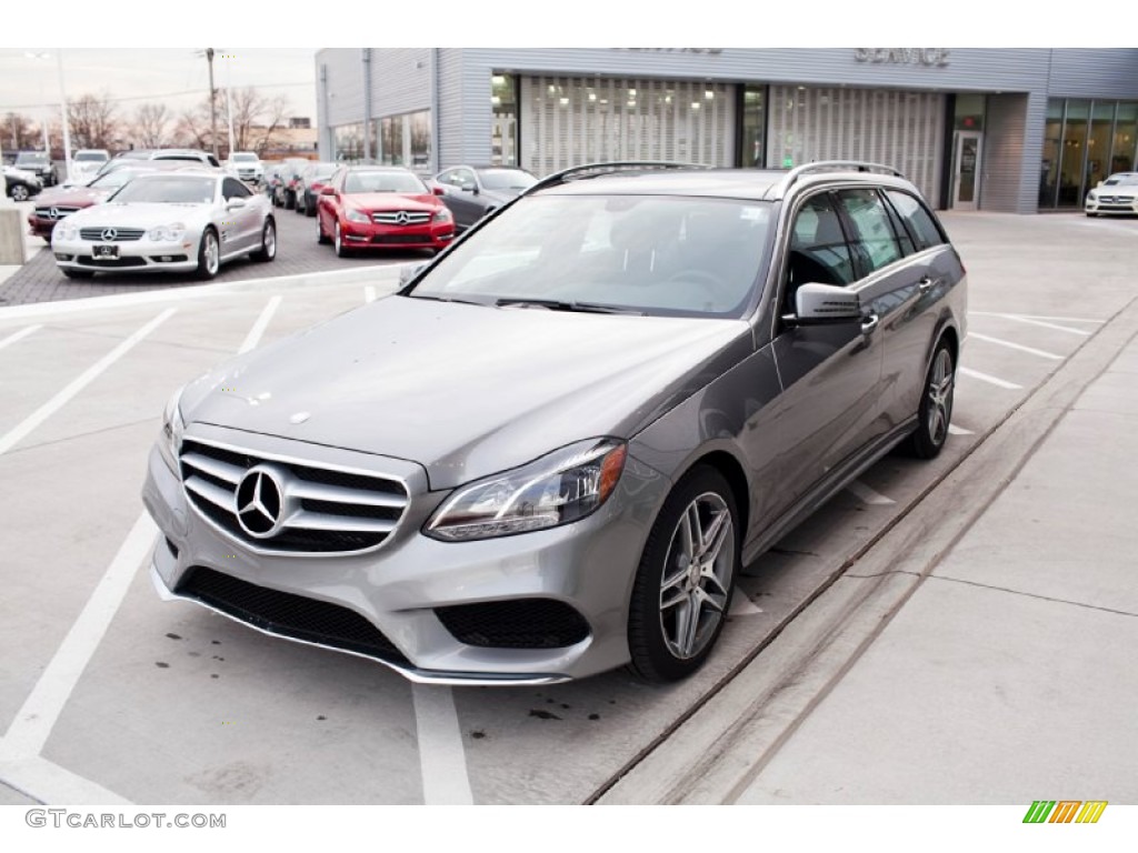 2015 E 350 4Matic Wagon - Palladium Silver Metallic / Black photo #2