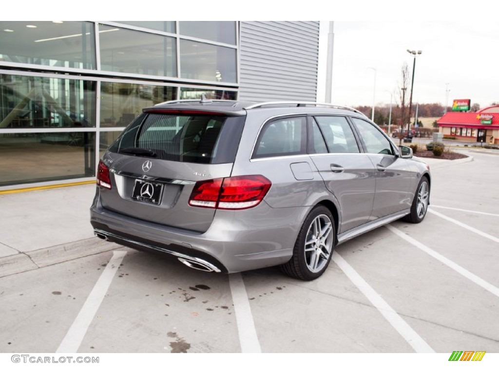 2015 E 350 4Matic Wagon - Palladium Silver Metallic / Black photo #4