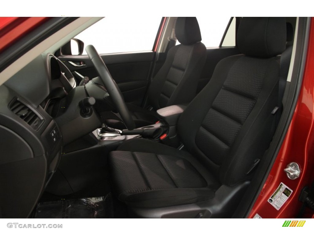Black Interior 2015 Mazda CX-5 Touring AWD Photo #99601584