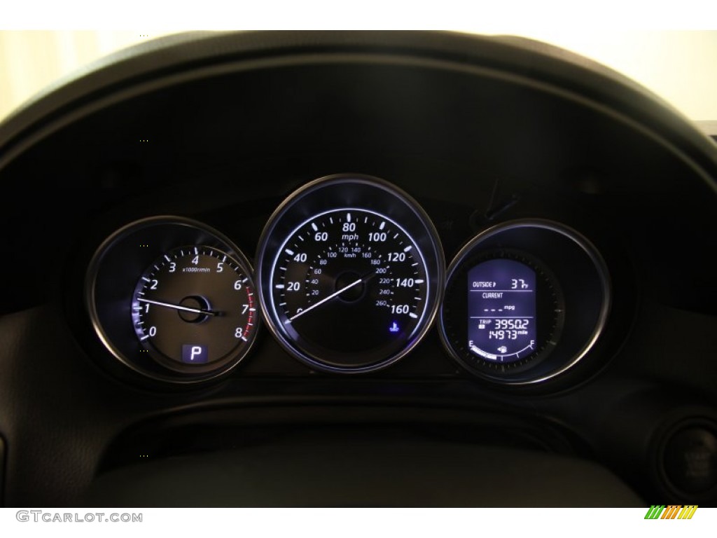 2015 Mazda CX-5 Touring AWD Gauges Photo #99601632