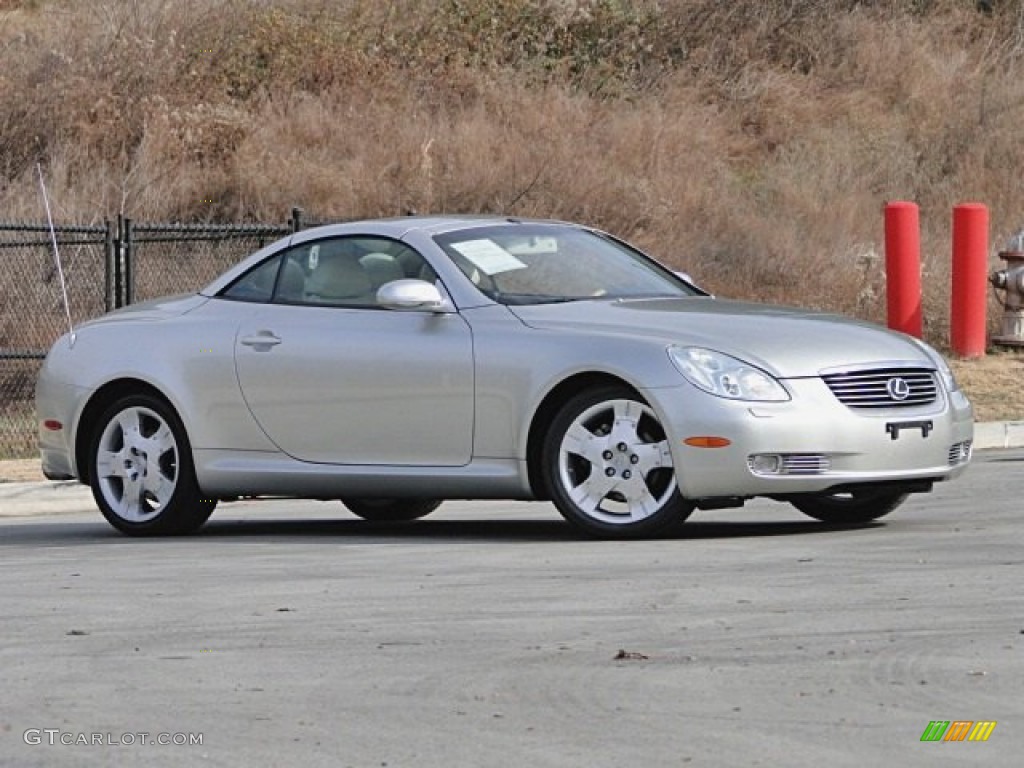 2004 SC 430 - Millennium Silver Metallic / Ecru photo #6