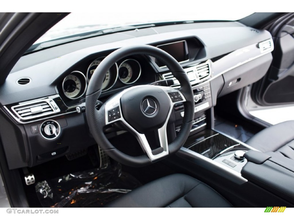 2015 Mercedes-Benz E 350 4Matic Wagon Black Dashboard Photo #99601713